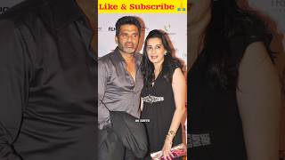 Superstar Sunil Shetty With His Beautiful Wife #shorts #short #viral #reels #trending #bollywood