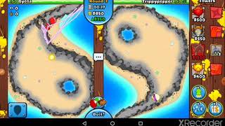 Seeing if you can win with a regen rainbow rush (btd battles)