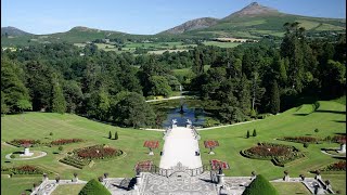 3rd best garden in the World , Powerscourt garden,Wicklow with Family ❤️