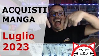 Gli acquisti MANGA di Gigio, luglio 2023: altri 2 bei pacchi da unboxare 🐱 AnimeClick