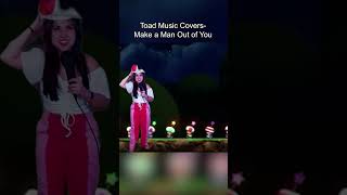 Toad Music Covers - Make a Man Out of You #toad #karaoke #funny