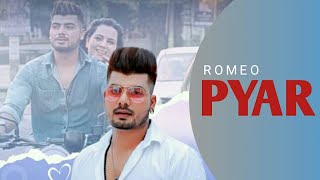 PYAR ( romantic song ) ROMEO | Rohit Kumar | Bhinda Bawakhel / romantic punjabi song ( soon