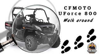 CFMOTO UFORCE 800 Side by Side UTV walk around from Your Friend in Motorsports