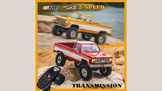 Review FMS FCX18 Chevrolet K10 1/18 RTR RC Off-road Vehicle 2024