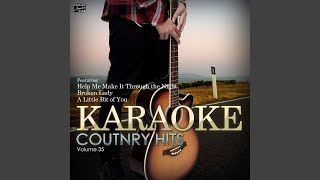 Help Me Make It Through the Night (In the Style of Kris Kristofferson) (Karaoke Version)