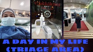 A DAY IN MY LIFE DURING PANDEMIC (TRIAGE AREA) | DJ YHANG