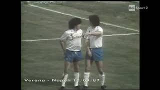 Verona - Napoli. Serie A-1986/87