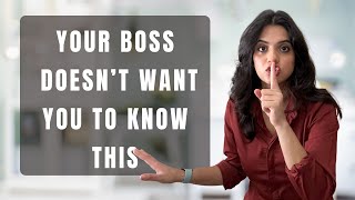 Your boss DOES NOT want you to know this | Corporate ladder | Career tips | Work life balance |