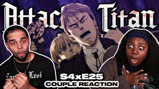 It Got HEATED Around The Campfire! - Attack On Titan Season 4 Episode 25 Reaction "Night Of The End"