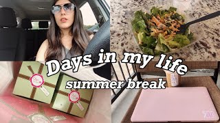 VLOG: days in my life, summer break, preparing for my internship