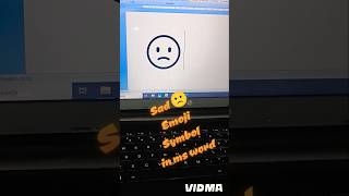 Sad 🙁🙁 Emoji Symbol in Ms Word Shortcut Key 🔥✅ #shorts #video #viralvideo  #emoji