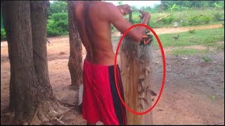 Net Fishing at pailin Province - Khmer Cast Net Fishing -Cambodia Traditional Fishing ( Part 33)