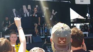 The Amity Affliction - Open Letter (live Toronto Warped Tour 2018)