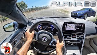 The Alpina B8 Shrugs Off Astonishing Speed (POV Drive Review)