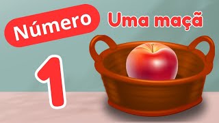 Número 1| NÚMEROS para CRIANÇAS - Aprendendo os NÚMEROS