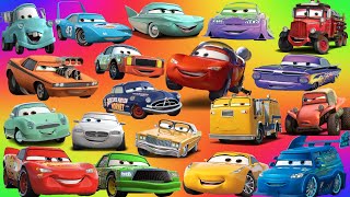 Looking For Disney Pixar Cars 3 Lightning Mcqueen, Doc Hudson, Sheriff, Bobby Swift, Chick Hicks.