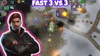 FAST 3 VS 3 😬 _ ART OF WAR 3 : GLOBAL CONFLICT