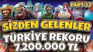 🔴SLOT OYUNLARI 🤑 SİZDEN GELENLER SERİSİ TÜRKİYE REKORU 7 MİLYON !🤑 SİZDEN GELEN REKOR KAZANÇLAR