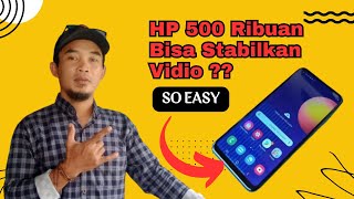 STABILKAN VIDIO DENGAN HP MURAH❓How to stabilize a video is so easy