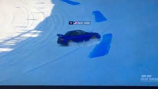 Replay video of me drifting in the snow track