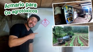 CHEGOU NOSSO ARMÁRIO PARA OS AGROTÓXICOS/FUI BUSCAR DE CARROÇA