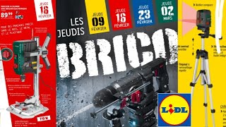 LIDL 🔴 ARRIVAGE BRICOLAGE PARKSIDE  CATALOGUE 🔥FEVRIER 2023🇫🇷