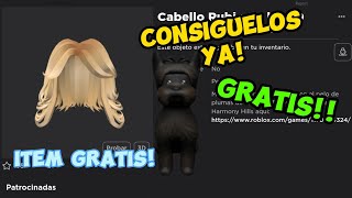 ITEM ROBLOX 2023 | Consigue Cabello 70s y MASCOTA de HOMBRO REXHA GRATIS!! | EVENTO BEBE REXHA