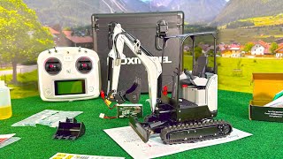 EXTREM SMAL RC  MINI EXCAVATOR - RC BOBCAT E20 - MINI HYDRAULIC RC MACHINE - JX MODEL - JX E20 1:14