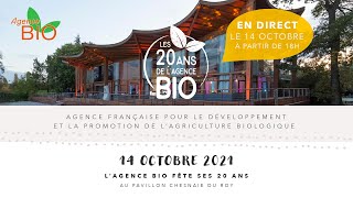 Les 20 ans de l’Agence BIO