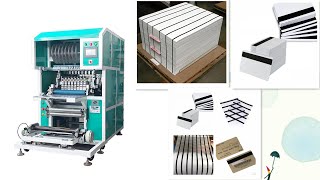 Auto Magnetic Tape Laying Machine For Paper , Film ,PVC(Sheet To Sheet, Reel to Reel,Reel to Sheet)