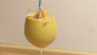 skin glowing carrot mango smoothie