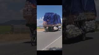 Bike moves huge load