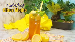 How to make an Easy Refreshing Citrus Mojito | Chef Darlene