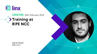 LINX118: Training at RIPE NCC (Jad el Cham)