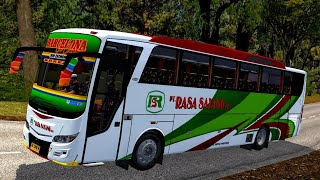 "BARCELONA"SHARE LIVERY RASA SAYANG MOD BUSSID SKYLINER MERCY 1626 | MOD BUSSID TERBARU