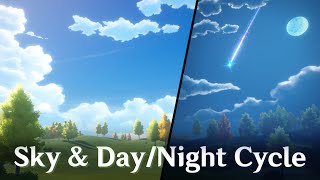 Unreal Engine Stylized Dynamic Sky & Time of Day