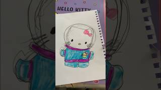 Рисую hello kitty 🐈для уточки Милки#уточкалалафанфан #лалафанфан #hellokitty #like