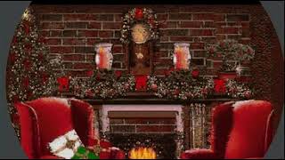 Animated Christmas Watch Face Number 2 - Decorated Hearth