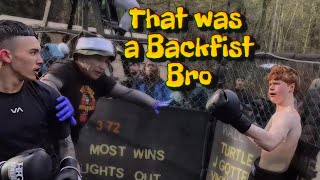 That was a backfist BRO