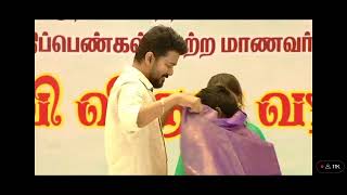 Differently abled child's happiness and smile on seeing Thalapathy Vijay