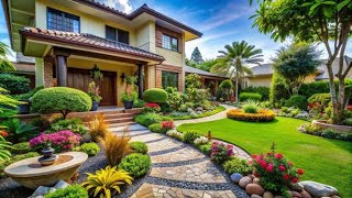 Front Yard Landscaping ideas Ideas | Colorful Garden Ideas | Front yard Garden Ideas | Plant Decor