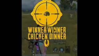 Pubg Mobile Chicken Dinner🍗 #Shorts #Status