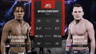 UFC Abu Dhabi: Dumas vs Tiuliulin (UFC 5 Simulation)