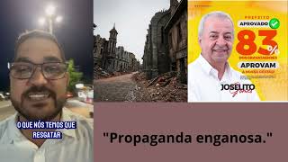 "Propaganda enganosa." Gravatá PE