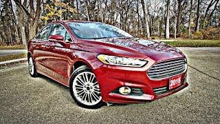 2016 Ford Fusion SE Luxury Review