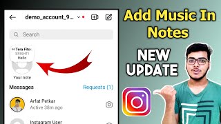 How To Add Music To Instagram Notes | Instagram Notes me music kaise lagaye