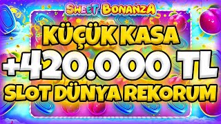 🍭 Sweet Bonanza Küçük Kasa 🍭 OYUNU BOZDUK!  MAXWİN TADINDA 420.000 TL BONANZA GÜNCEL REKORU KIRDIM!