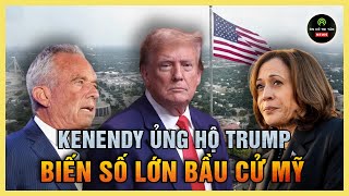 BẤT NGỜ: Ứng viên độc lập ủng hộ Trump, quay xe với Đảng Dân chủ, biến số lớn trong bầu cử Mỹ