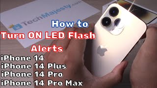 How to Enable LED Flash for Alerts (Notifications) iPhone 14/14 Plus/iPhone 14 Pro/iPhone 14 Pro Max