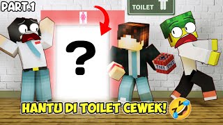 KOCAK! Misteri SETAN Toilet CEWEK part.1😱 - Animasi Sekolah